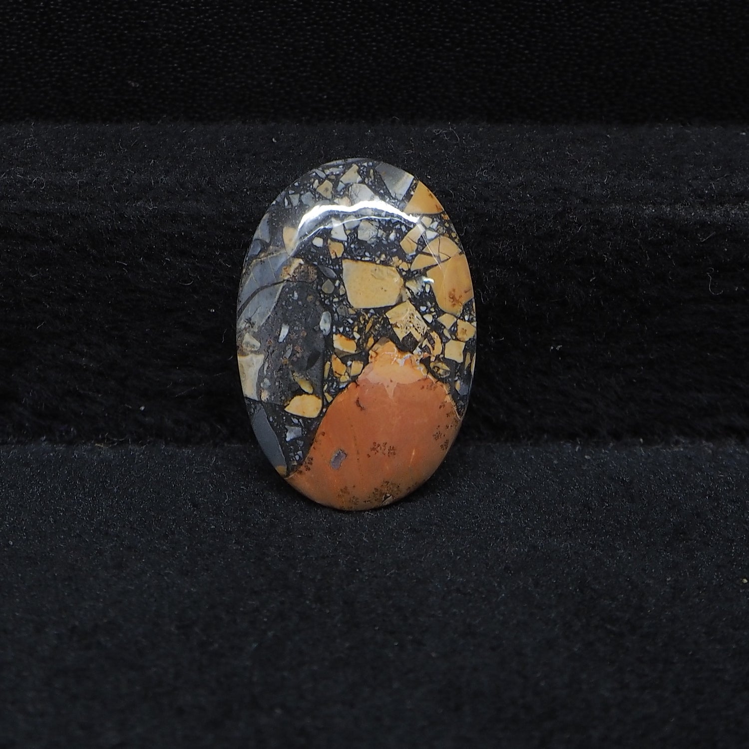 Maligano Jasper Cabochon 21x14mm 9ct Oval – Pedra Gems