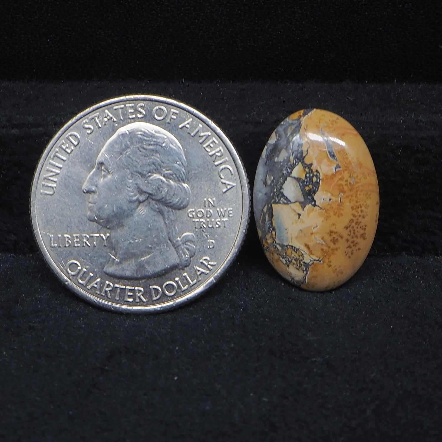 Maligano Jasper Cabochon 20x14mm 8.5ct Oval – Pedra Gems