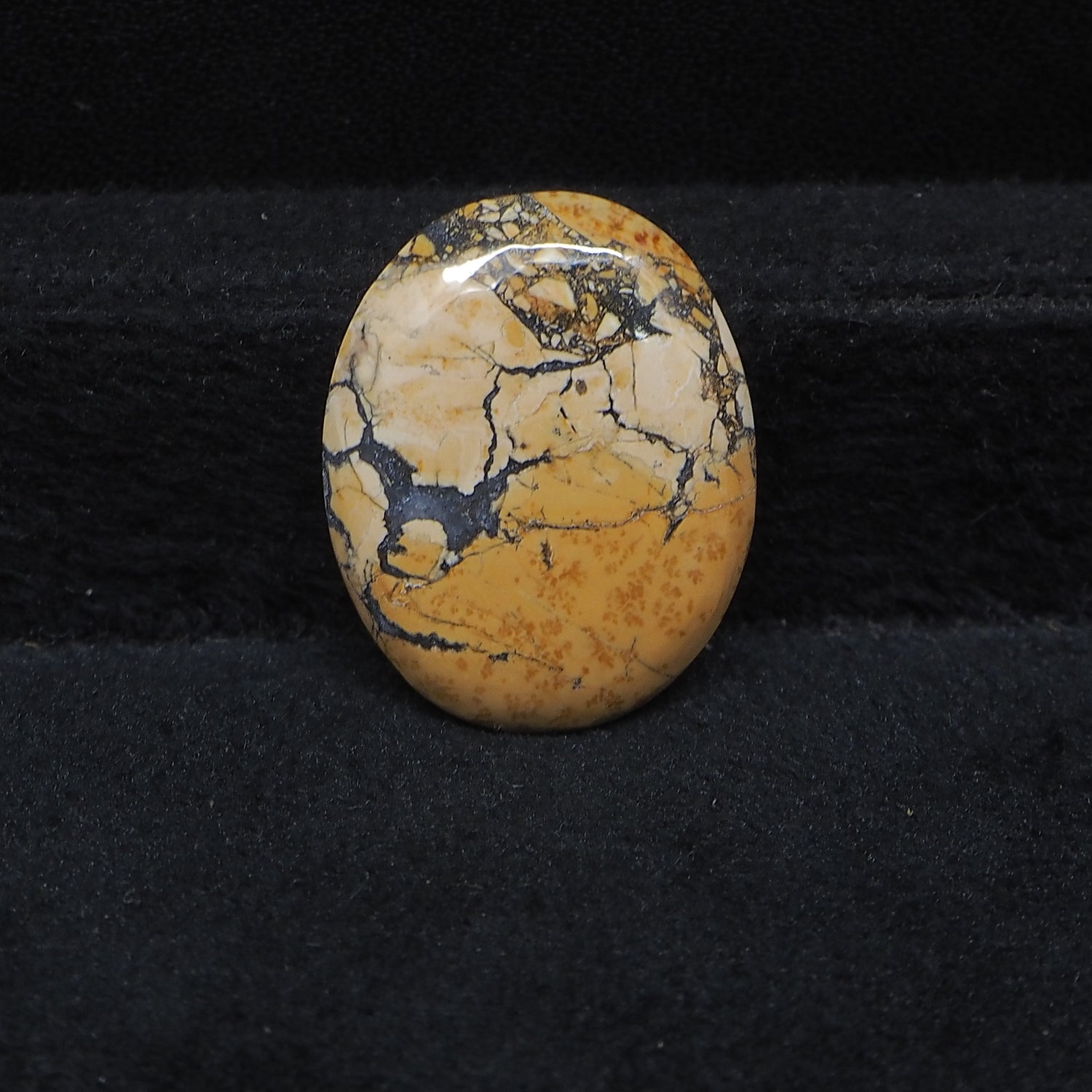 Maligano Jasper Cabochon 23x18mm 16.5ct Oval – Pedra Gems