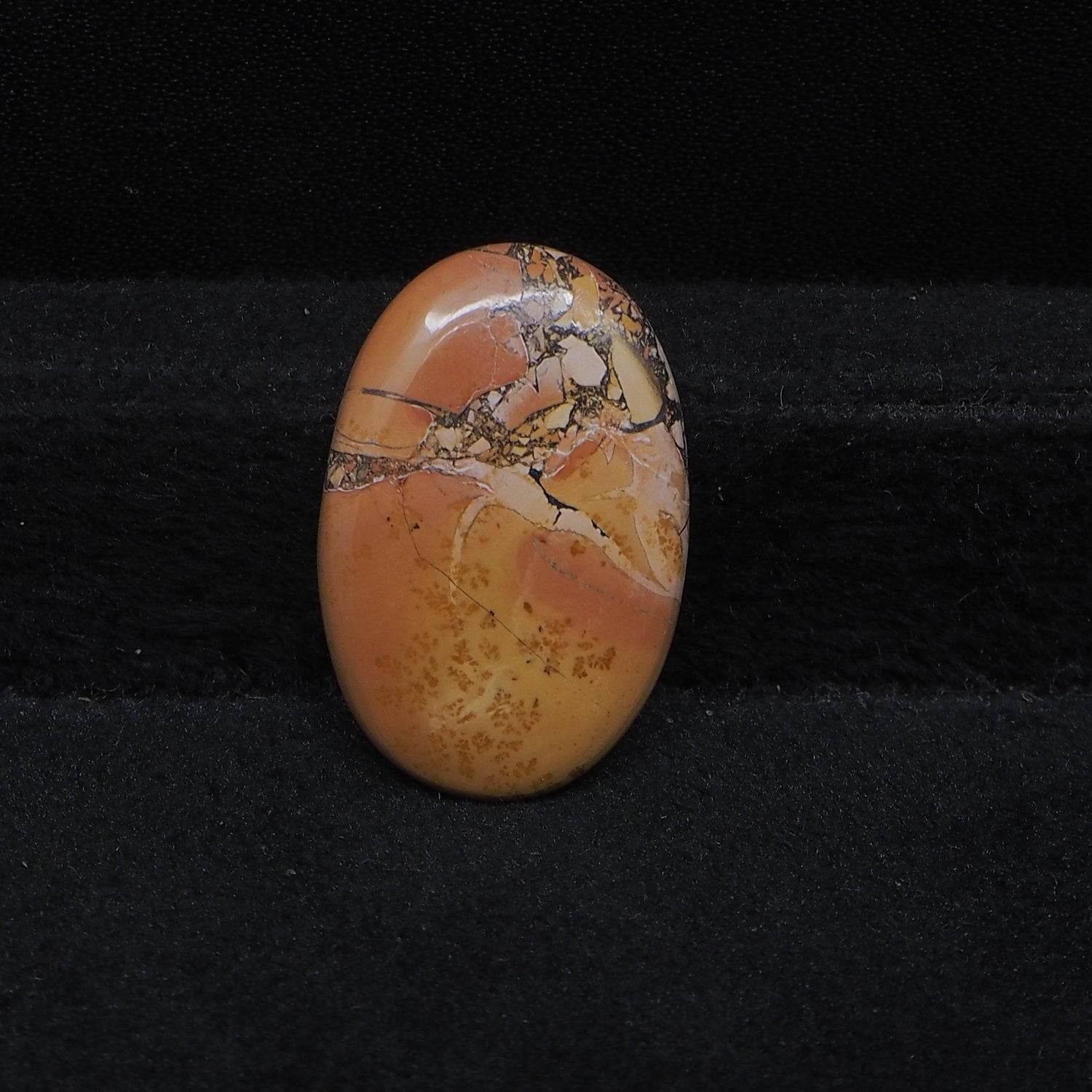 Maligano Jasper Cabochon 26x17mm 16ct Oval – Pedra Gems