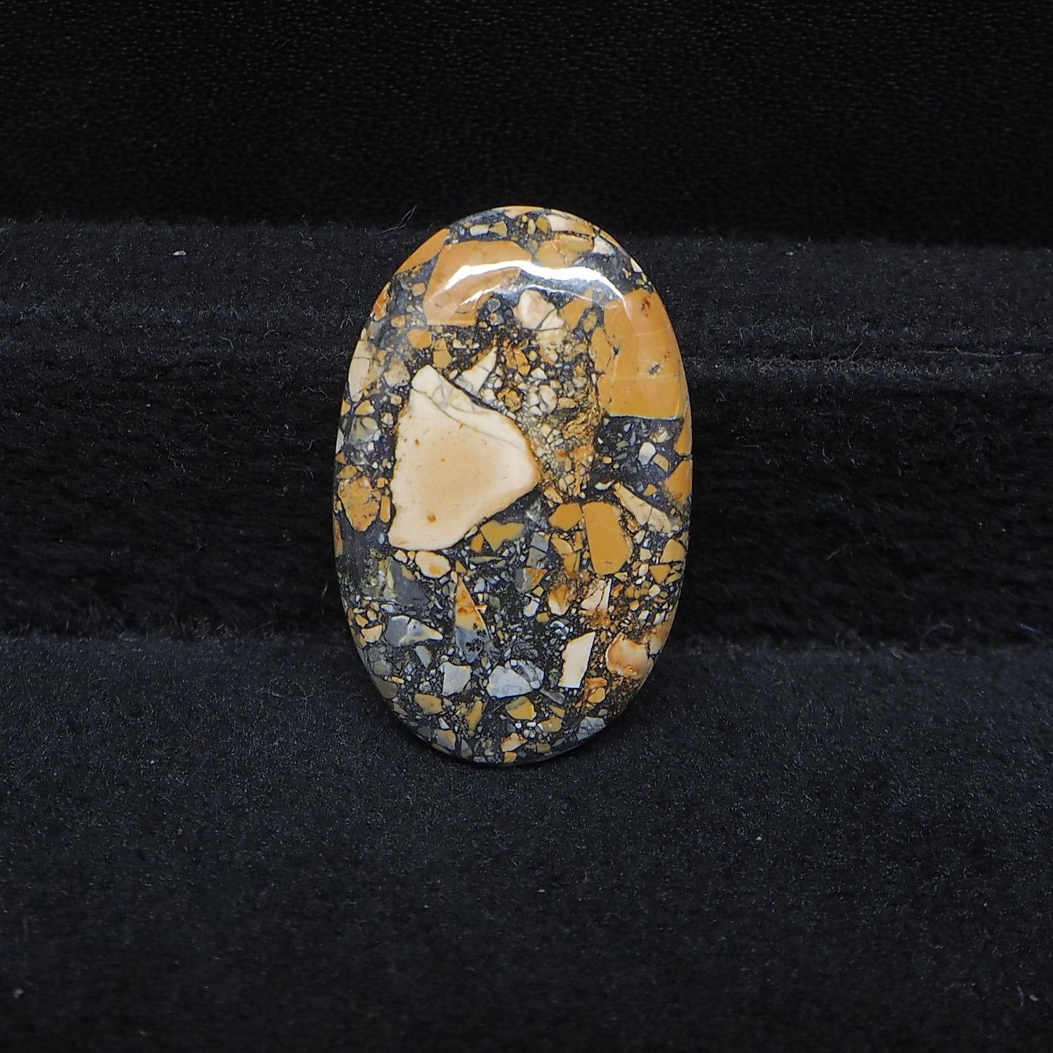 Maligano Jasper Cabochon 26x16mm 17ct Oval – Pedra Gems