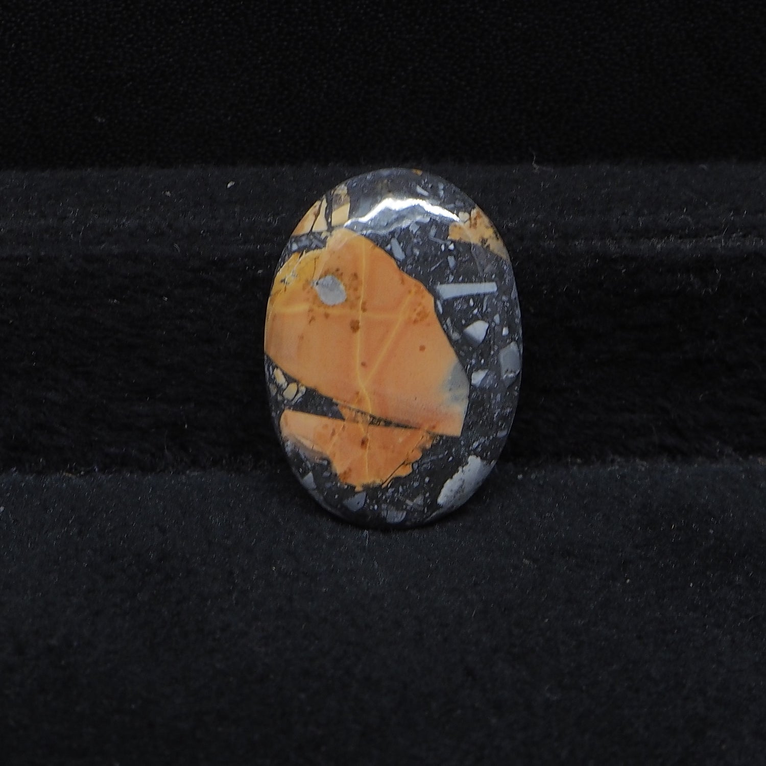 Maligano Jasper Cabochon 22x16mm 13ct Oval – Pedra Gems