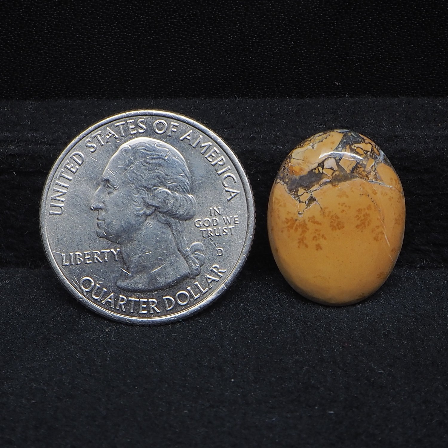 Maligano Jasper Cabochon 20x15mm 12.5ct Oval – Pedra Gems
