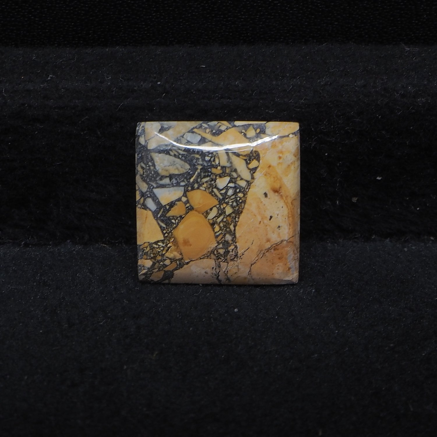 Maligano Jasper Cabochon 16x16mm 11ct Square – Pedra Gems