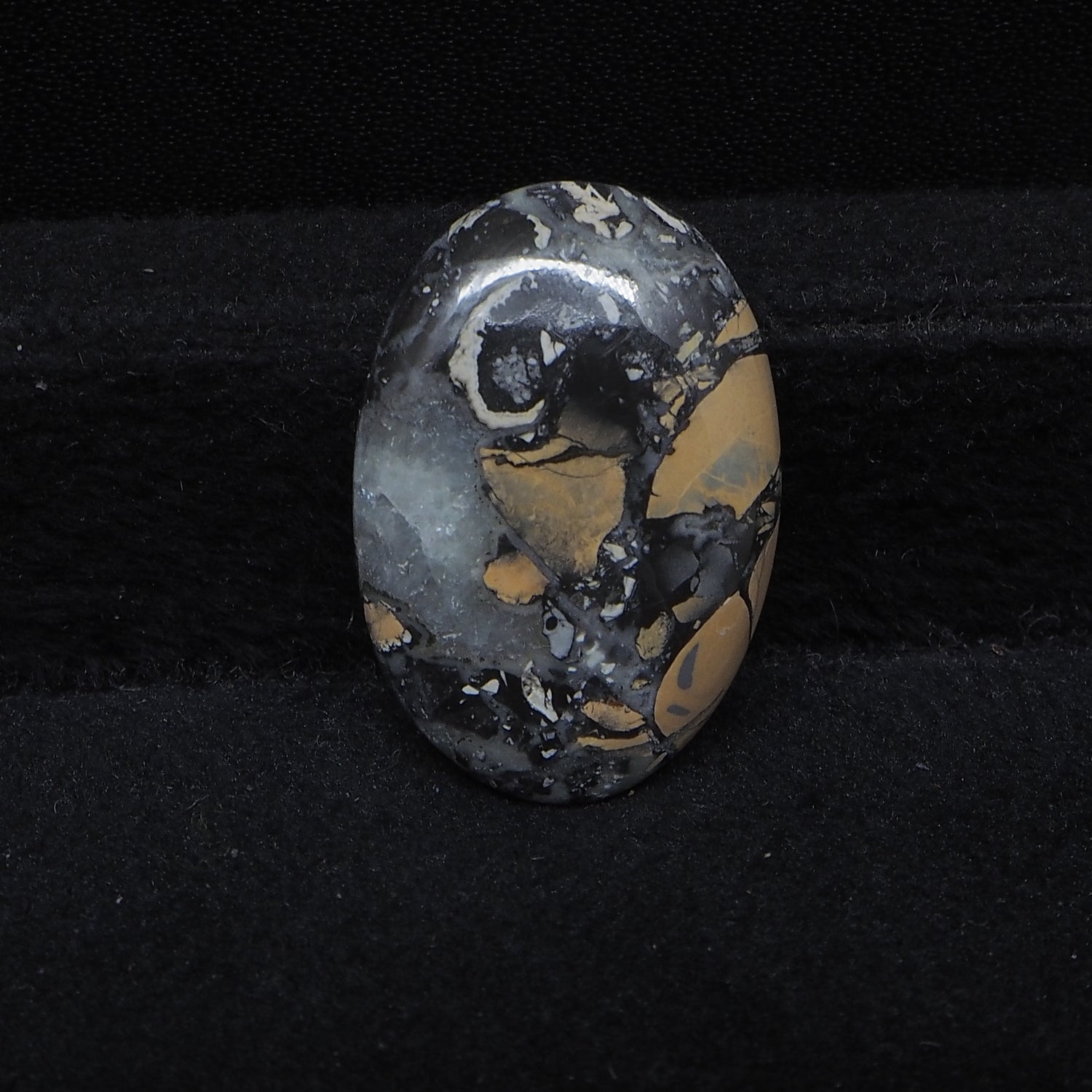 Maligano Jasper Cabochon 25x17mm 16.5ct Oval – Pedra Gems