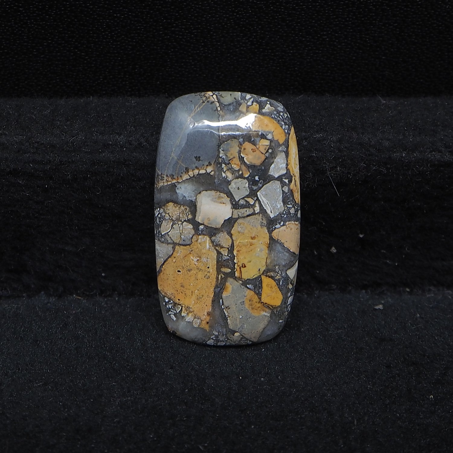 Maligano Jasper Cabochon 24x14mm 13ct Cushion – Pedra Gems