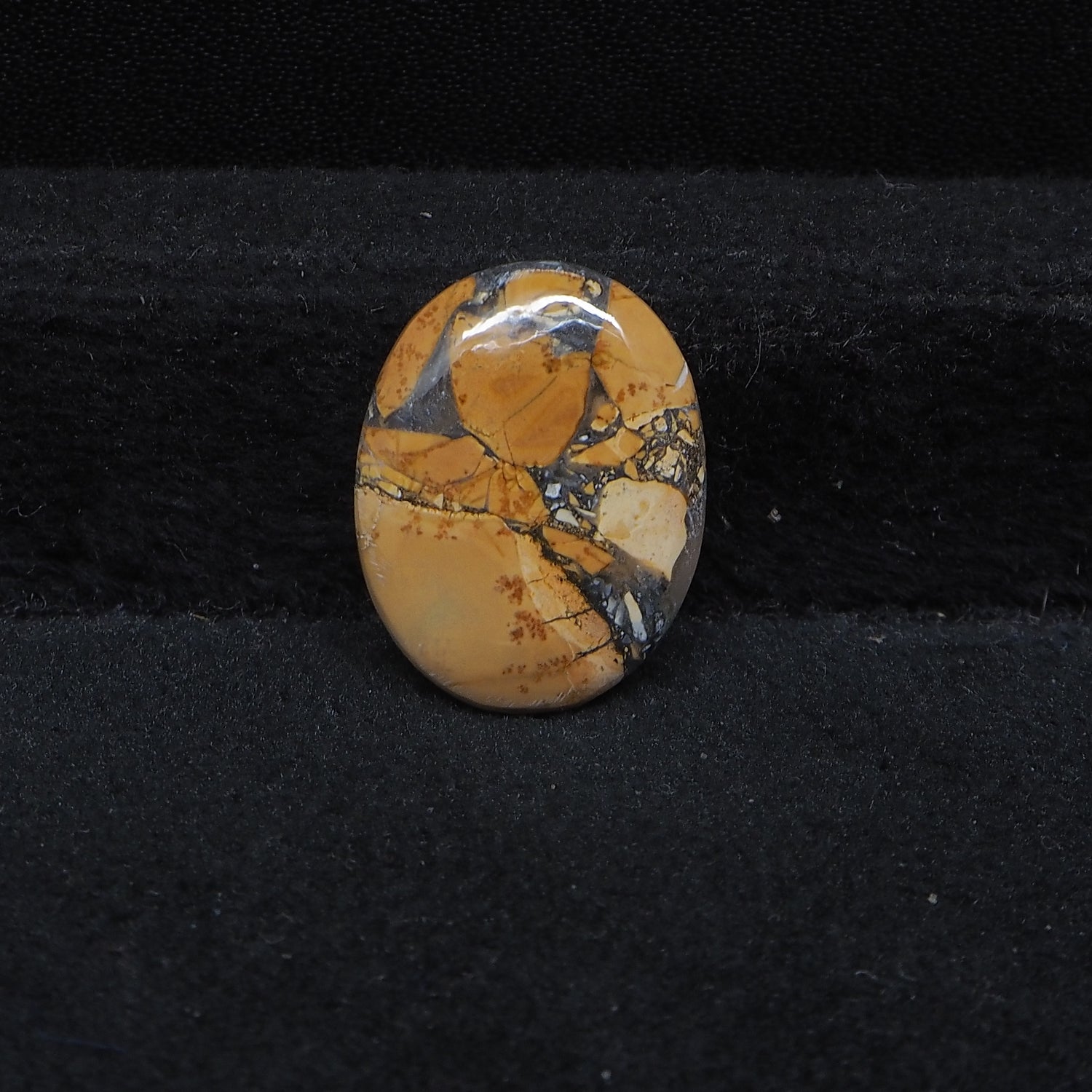 Maligano Jasper Cabochon 19x15mm 10ct Oval – Pedra Gems