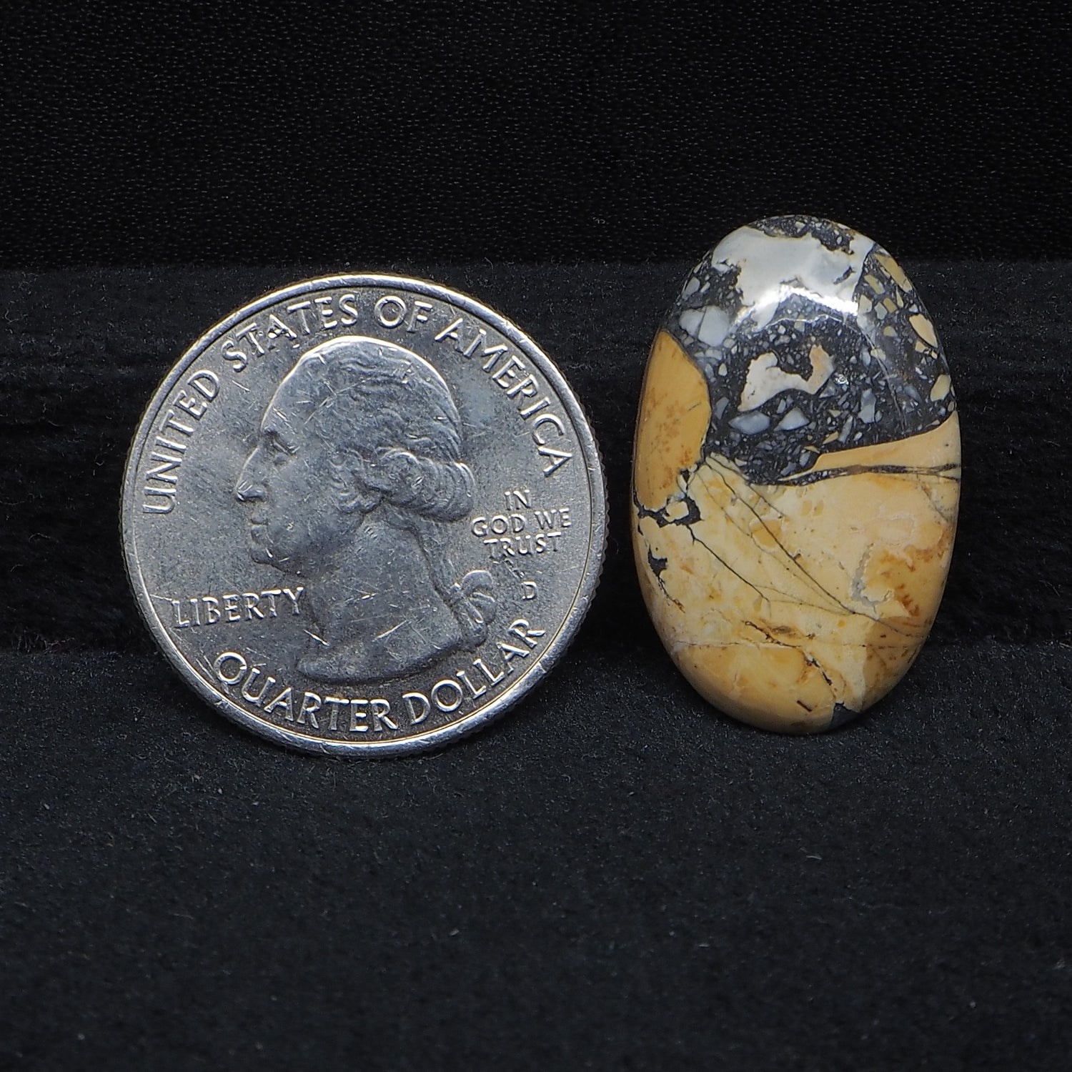 Maligano Jasper Cabochon 26x16mm 20ct Oval – Pedra Gems