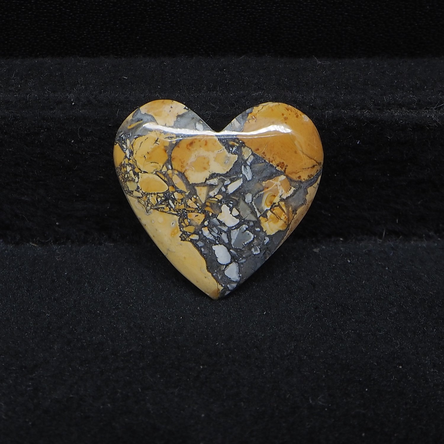 Maligano Jasper Cabochon 20x21mm 13.5ct Heart – Pedra Gems