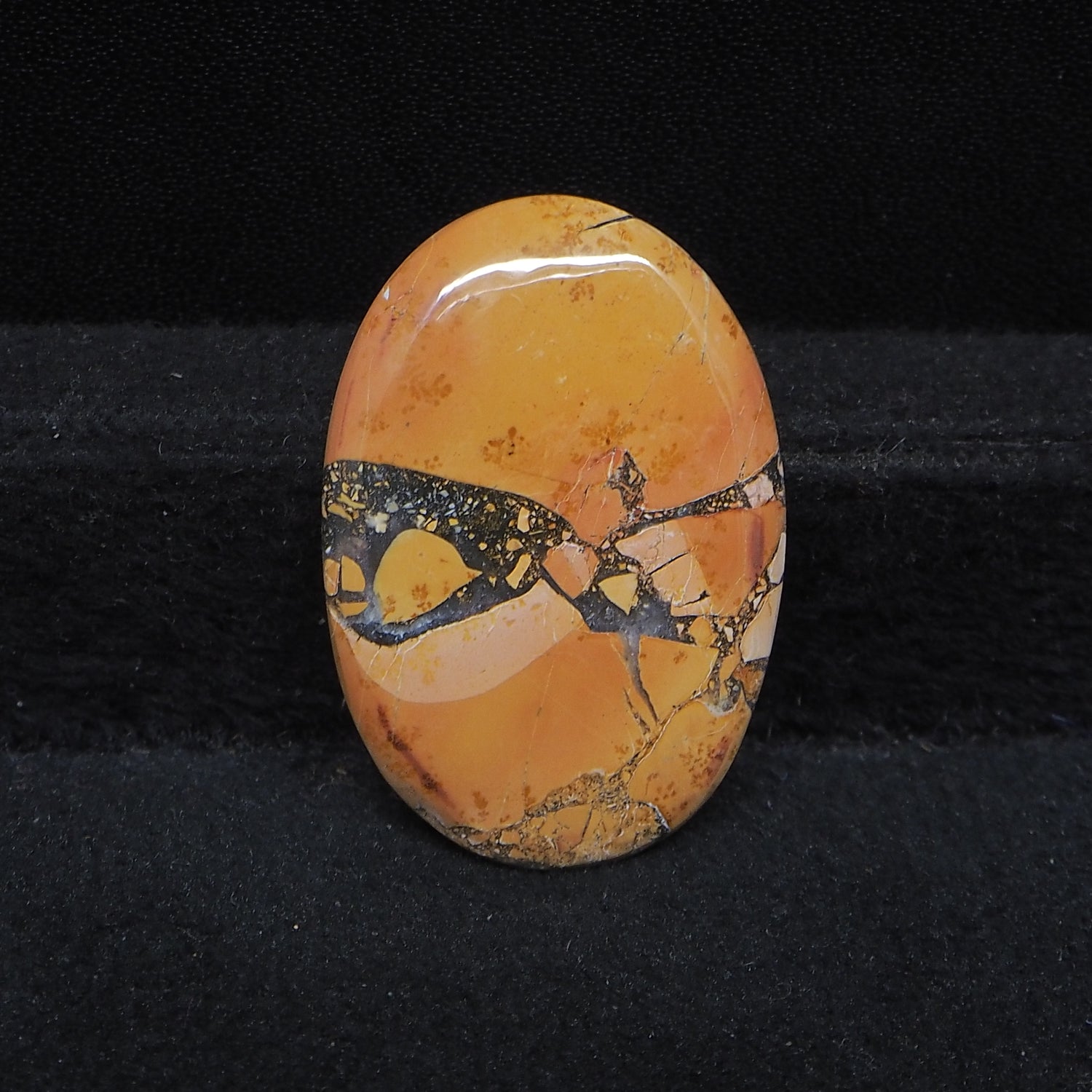 Maligano Jasper Cabochon 30x21mm 23.5ct Oval – Pedra Gems