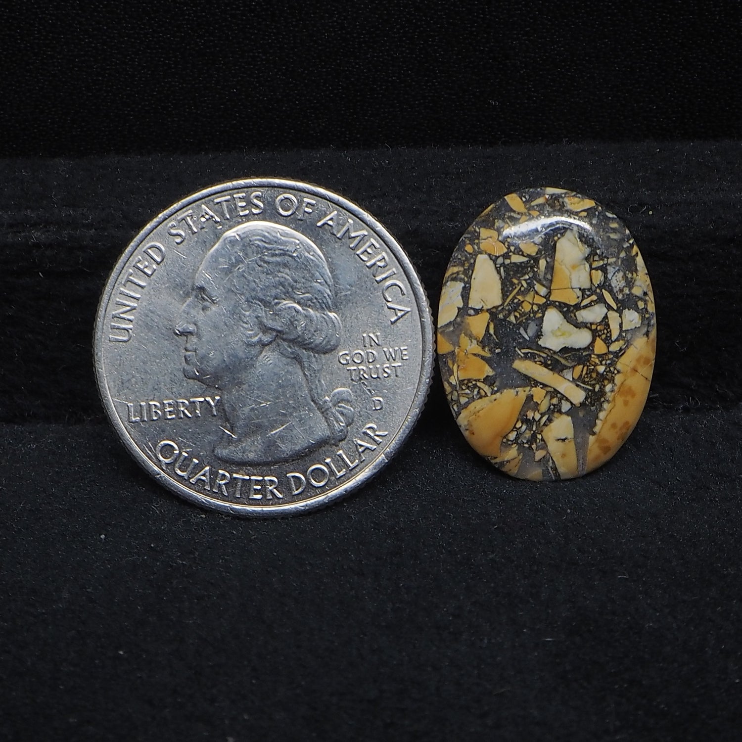 Maligano Jasper Cabochon 21x15mm 11.5ct Oval – Pedra Gems