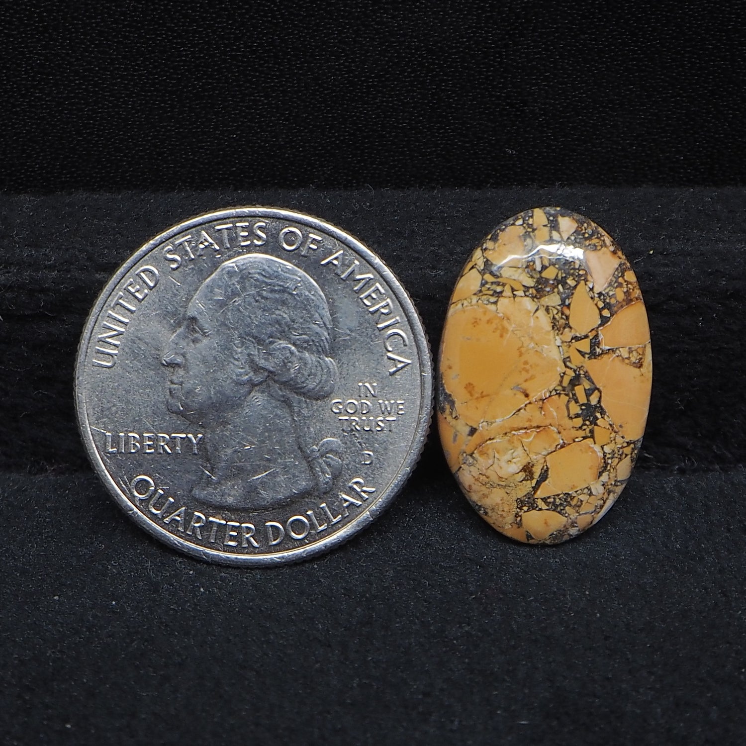 Maligano Jasper Cabochon 22x14mm 11.5ct Oval – Pedra Gems