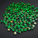 Irish Dahlia Star 8mm Calibrated Flat Gemstone - Green Gold Matrix - Pedra Gems