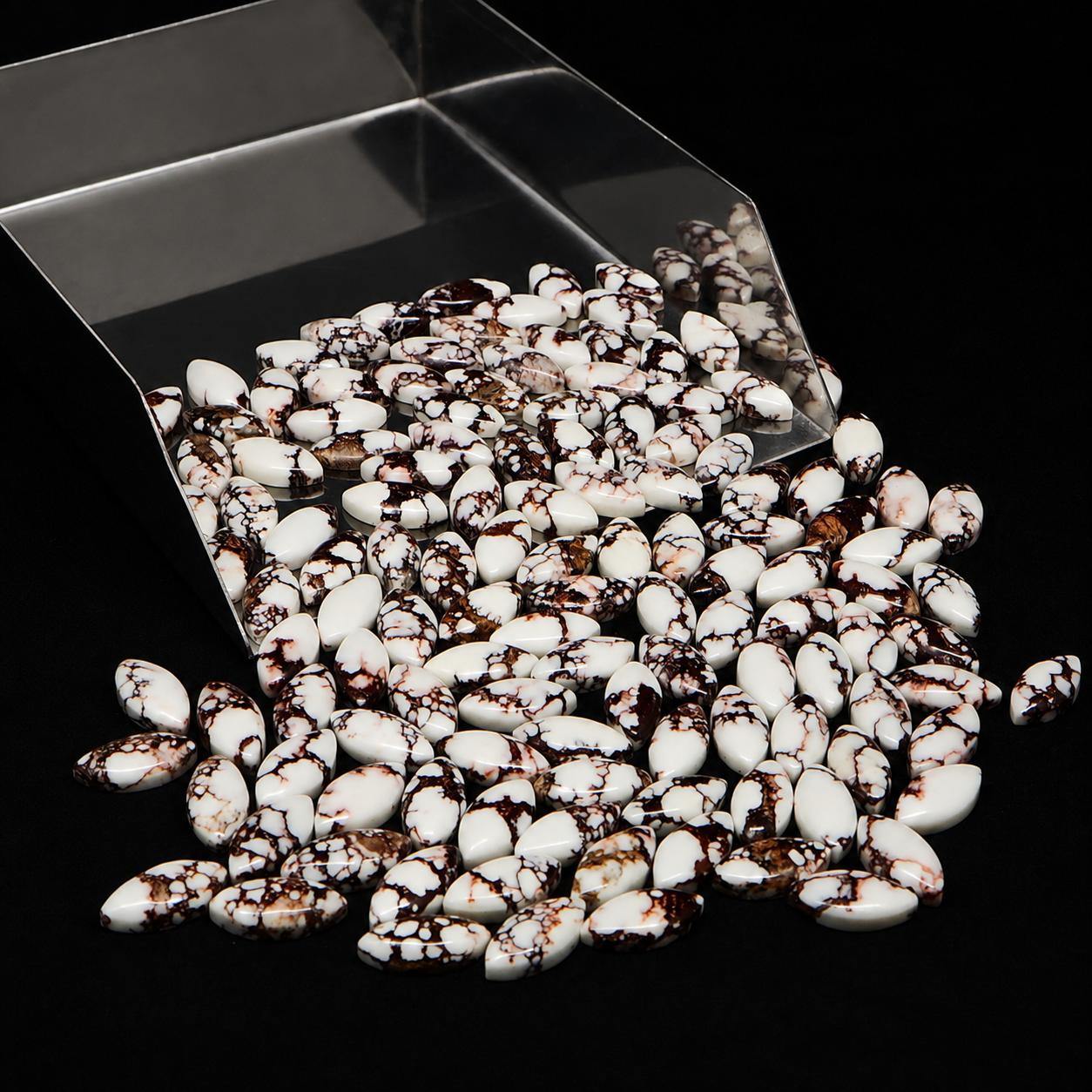 Wild Horse Marquise Cabochon 14x7mm – Natural Gemstone for Jewelry Making