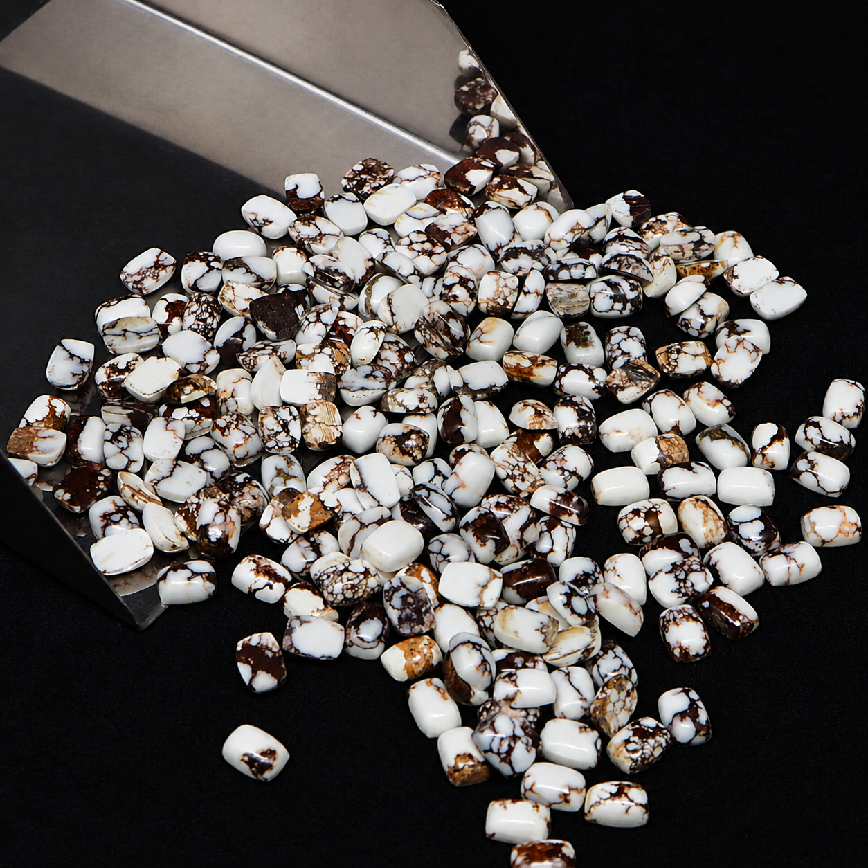 Wild Horse Cushion Cabochon 7x5mm – Natural Gemstone for Jewelry Making