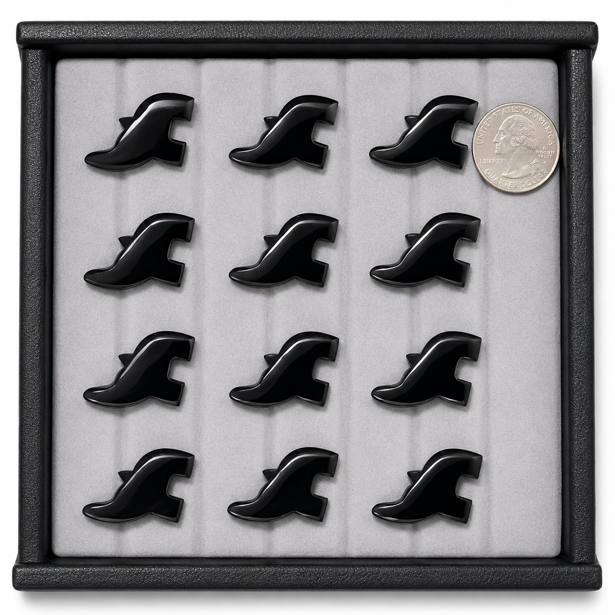 Elephant Shape Cabochon – Black Onyx Natural Gemstone