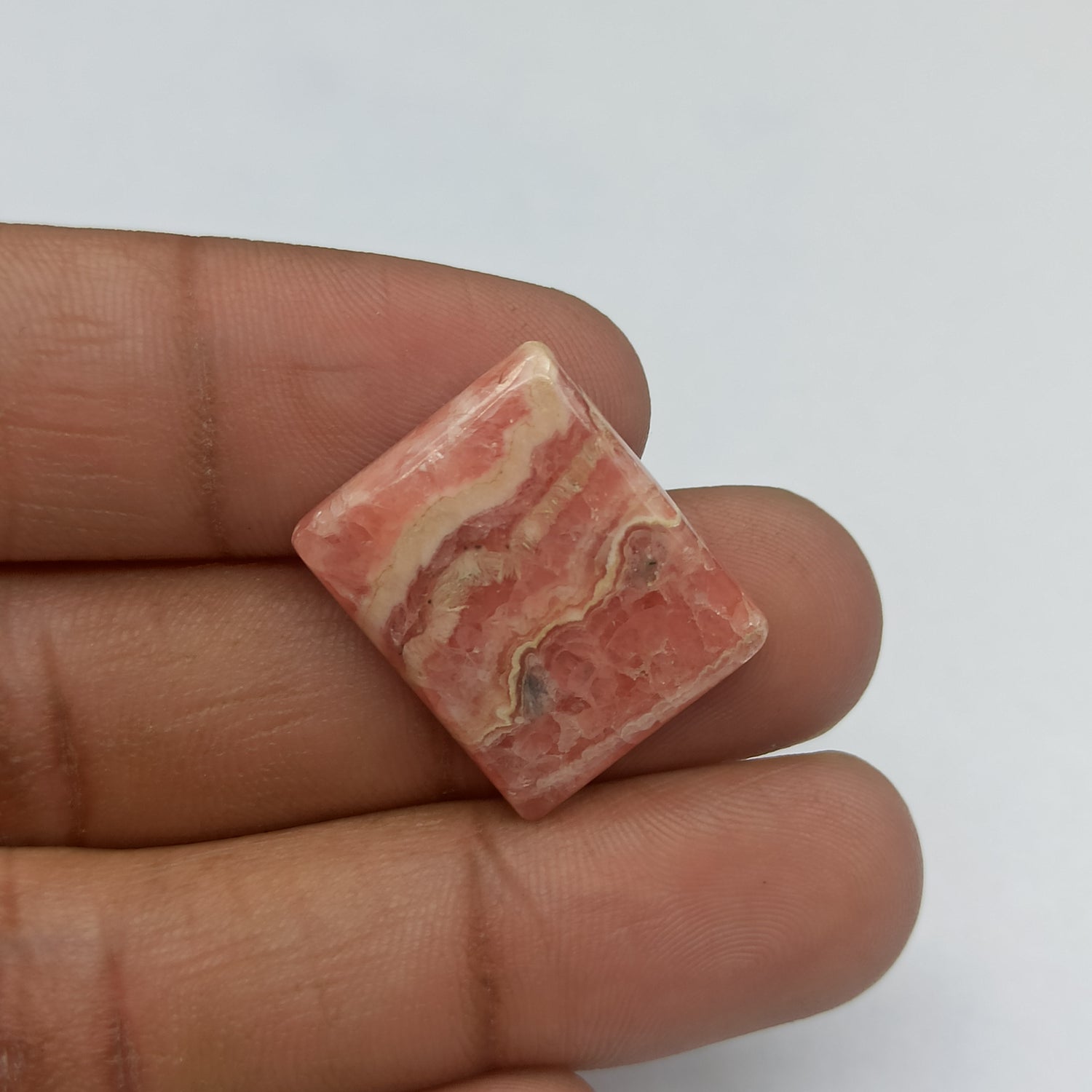 Rhodochrosite Cabochon Cushion Shape 25x18x5 MM PG-RDC013