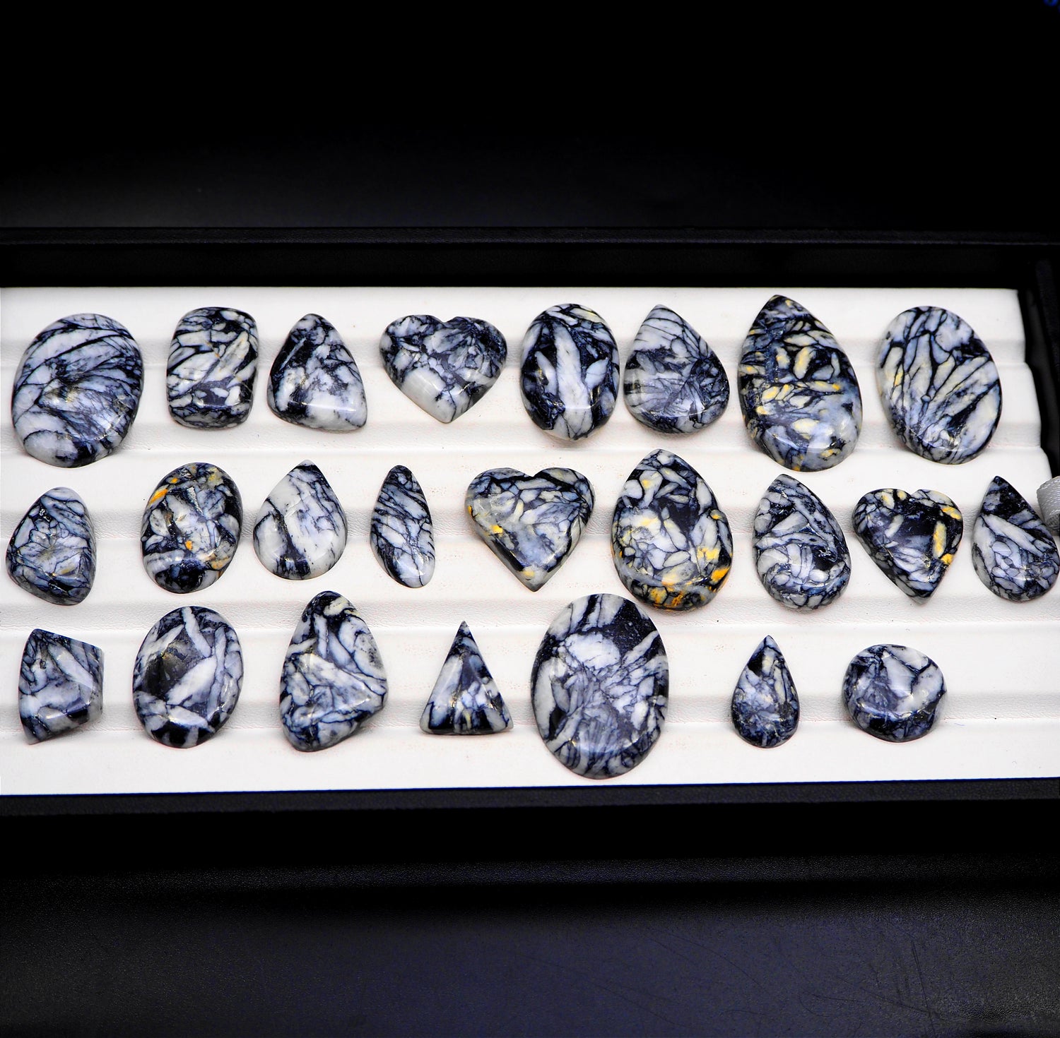 Pinolith Jasper Mix Shape Lot Gemstone Pinolith Jasper Cabochon Bulk Semi Precious Gemstone Lot