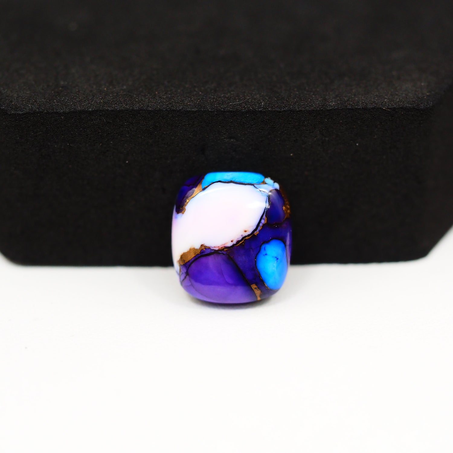 Purple Ice Rose Dahlia Cabochon 14x13mm 7.5ct Cushion – Pedra Gems