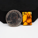 Natural Honey Dahlia Turquoise Rectangle Cabochon 19x13mm 10.5ct - Honey Gold - Pedra Gems