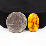 Natural Honey Dahlia Oval Cabochon 21x13mm 10.5ct - Honey Gold - Pedra Gems