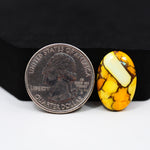 Natural Honey Dahlia Oval Cabochon 20x14mm 11ct - Honey Gold - Pedra Gems