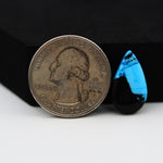 Buffalo Pear Cabochon 18x10mm 4.5ct - Blue with Black Band - Pedra Gems