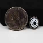 Fordite Agate Cabochon Oval 13x8mm 1.5ct - Detroit Agate layered paint - Pedra Gems
