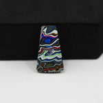 Fordite Agate Cabochon Freeform 20x11mm 4.5ct - Detroit Agate layered paint - Pedra Gems