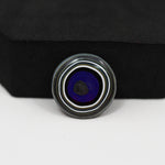 Fordite Agate Cabochon Round 18x18mm 3.5ct - Detroit Agate layered paint - Pedra Gems