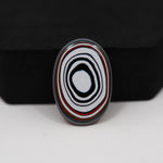 Fordite Agate Cabochon Oval 26x18mm 15ct - Detroit Agate layered paint - Pedra Gems