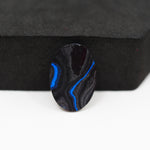 Fordite Agate Cabochon Oval 20x14mm 4.5ct - Detroit Agate layered paint - Pedra Gems