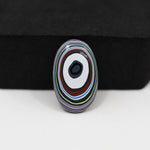Fordite Agate Cabochon Oval 21x13mm 4.5ct - Detroit Agate layered paint - Pedra Gems