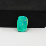 Natural Mohave Turquoise Rectangle Cabochon 15x10mm 5.5ct - Blue Green - Pedra Gems