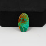 Natural Mohave Turquoise Oval Cabochon 20x12mm 6.5ct - Green Blue - Pedra Gems