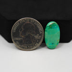 Natural Mohave Turquoise Oval Cabochon 20x11mm 6ct - Green - Pedra Gems