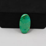 Natural Mohave Turquoise Oval Cabochon 20x11mm 6ct - Green - Pedra Gems