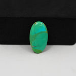 Natural Mohave Turquoise Oval Cabochon 19x11mm 4.5ct - Blue Green - Pedra Gems