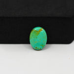 Natural Mohave Turquoise Oval Cabochon 14x10mm 4ct - Teal - Pedra Gems