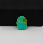 Natural Mohave Turquoise Oval Cabochon 14x10mm 4ct - Teal - Pedra Gems