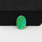 Natural Mohave Turquoise Oval Cabochon 15x10mm 4ct - Green - Pedra Gems
