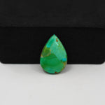 Natural Mohave Turquoise Pear Cabochon 17x12mm 5.5ct - Green - Pedra Gems