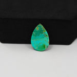 Natural Mohave Turquoise Pear Cabochon 18x12mm 4.5ct - Teal - Pedra Gems