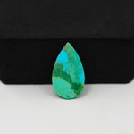 Natural Mohave Turquoise Pear Cabochon 20x11mm 5ct - Teal Green - Pedra Gems