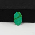 Natural Mohave Turquoise Oval Cabochon 17x10mm 4ct - Green - Pedra Gems