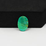 Natural Mohave Turquoise Oval Cabochon 15x11mm 4.5ct - Green - Pedra Gems