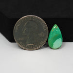 Natural Mohave Turquoise Pear Cabochon 17x10mm 4ct - Green - Pedra Gems