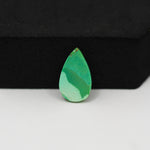 Natural Mohave Turquoise Pear Cabochon 17x10mm 4ct - Green - Pedra Gems