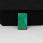 Natural Mohave Turquoise Rectangle Cabochon 17x10mm 5.5ct - Green - Pedra Gems