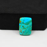 Natural Mohave Turquoise Rectangle Cabochon 17x12mm 8ct - Blue Green - Pedra Gems
